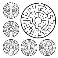 circular maze set N2