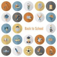 school and education icons N456