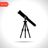 Telescope web icon vector illustration N15