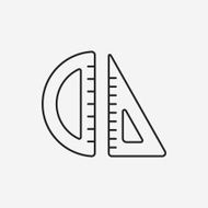 ruler line icon N10
