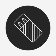 pen pencil line icon N13