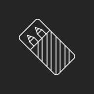pen pencil line icon N14