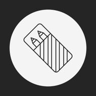 pen pencil line icon N15