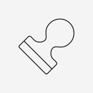 Clip line icon N8