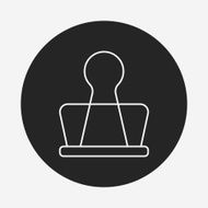 Clip line icon N9