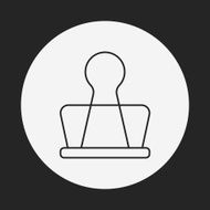 Clip line icon N11
