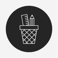pen pencil line icon N17
