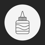 glue line icon N9