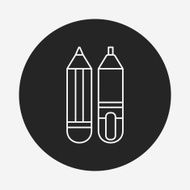pen pencil line icon N21