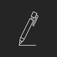 pen pencil line icon N26