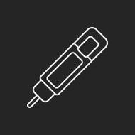 Correction Fluid line icon N3
