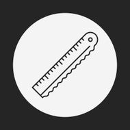ruler line icon N13