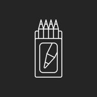pen pencil line icon N32
