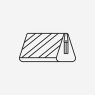pencil case line icon N5
