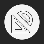 ruler line icon N17