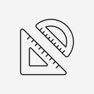 ruler line icon N18