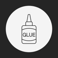 glue line icon N13
