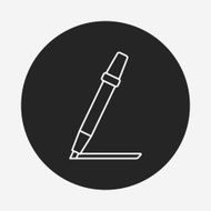 pen pencil line icon N35