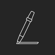 pen pencil line icon N36