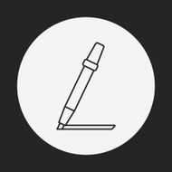 pen pencil line icon N37