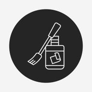 glue line icon N19