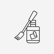 glue line icon N22