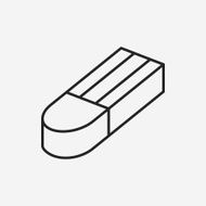 eraser line icon N10