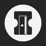 Pencil sharpener icon N7