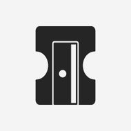 Pencil sharpener icon N8