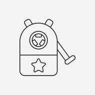 Pencil sharpener line icon N20