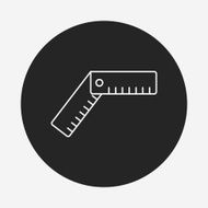 ruler line icon N19