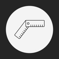 ruler line icon N21