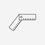 ruler line icon N22