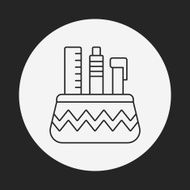 pen pencil line icon N40