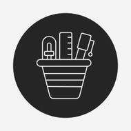 pen pencil line icon N46