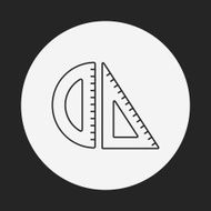ruler line icon N25