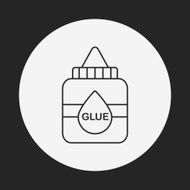 glue line icon N25