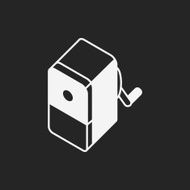 Pencil sharpener icon N10