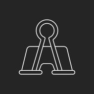 Clip line icon N18