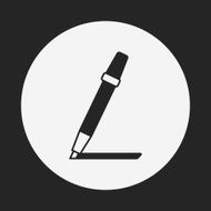 pen pencil icon N34