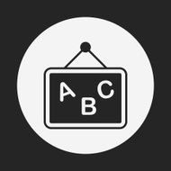 black board icon N4