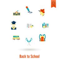 school and education icons N485