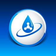 chemical icons icon drop water element formula symbol atom gene N9