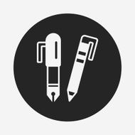 pen pencil icon N52