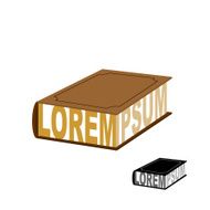 Book logo emblem Design template fo bookstore