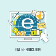 Online education concept N11