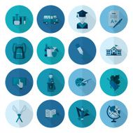 school and education icons N528