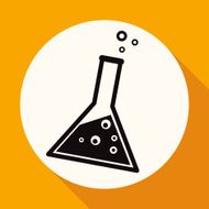 vitro icon on white circle with a long shadow
