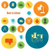 school and education icons N552