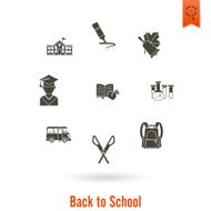school and education icons N553